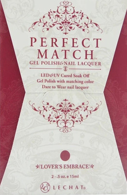 LeChat Perfect Match Gel Polish & Nail Lacquer Lover's Embrace - .5oz