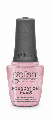 Gelish Foundation Flex Soak-Off Rubber Base Nail Gel Light Pink - 15 mL / .5 fl. Oz.