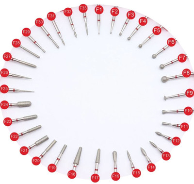 NDi beauty Diamond Drill Bit - 3/32 shank (FINE)