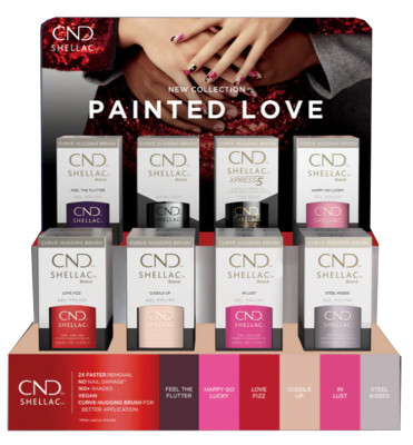 CND Shellac Gel Polish Painted Love Winter 2022 Collection
