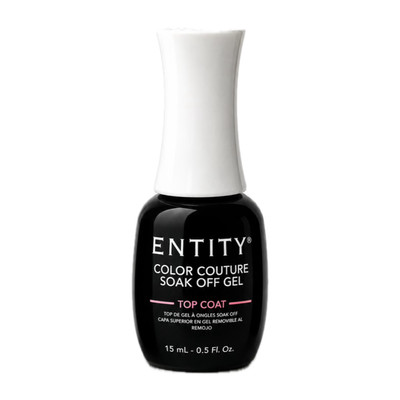 Entity Color Couture Soak Off Gel Top Coat - .5oz