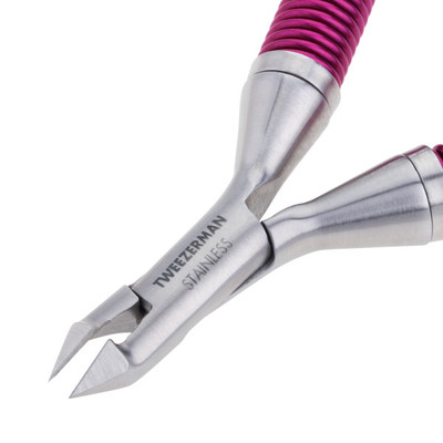 Tweezerman Grip And Snip Spiral Spring Cuticle Snipper