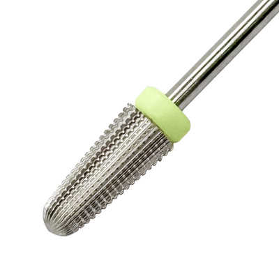 NDi beauty Volcano Radius Carbide Bit - (Xtra FINE / SILVER) 3/32"