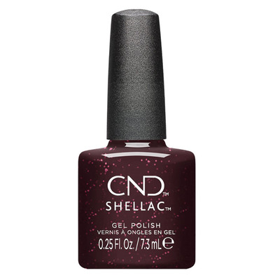 CND Shellac Gel Polish Poison Plum - .25 fl oz