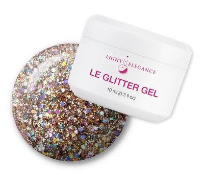 Light Elegance UV/LED Glitter Gel Sophia - 10 ml