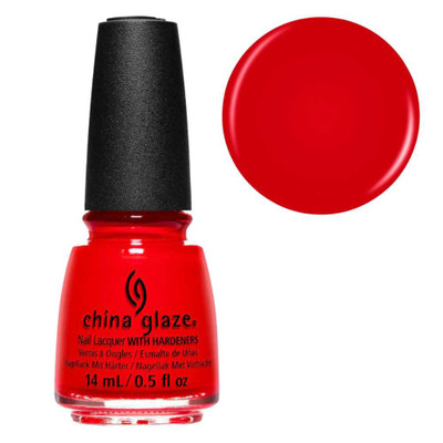 China Glaze Nail Polish Lacquer Read My Lips - .5oz