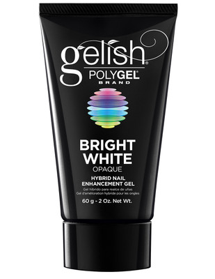 Gelish POLYGEL Nail Enhancement Bright White - 2 oz / 60 g **No Box