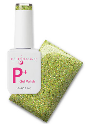 Light Elegance P+ Glitter Gel Polish Peace and Love - 10 ml
