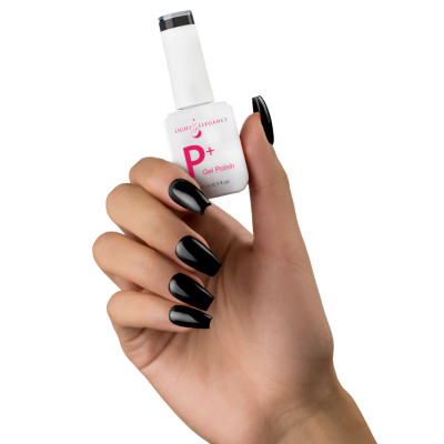 Light Elegance P+ Color Gel Polish Black Tie - 10 ml