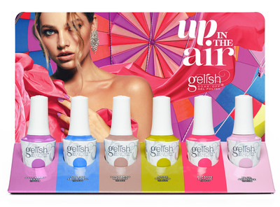 Gelish Summer 2024 Up In The Air Collection -  6 PC Display