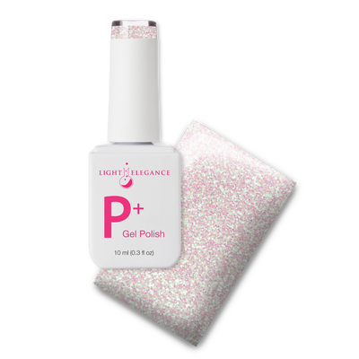 Light Elegance P+ Glitter Gel Polish Space Cadet - 10 ml