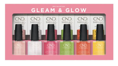 CND Shellac & Vinylux Gleam & Glow Prepack Summer 2024 Collection