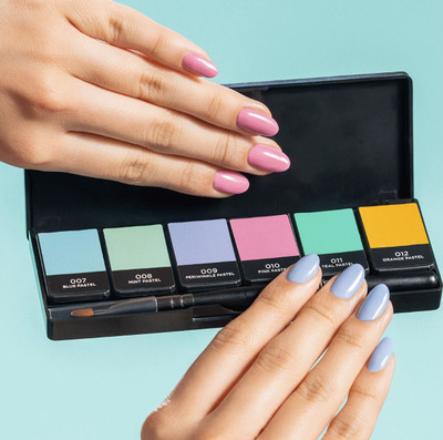 Gelish Cream Gel Polish Palette Pretty Pastels - 6 PC