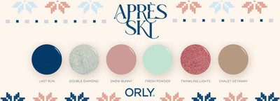 ORLY Gel FX Soak-Off Gel Apres Ski Winter 2024 Collection - 6 PIX