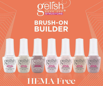 Gelish HEMA-Free Brush-On Builder Blush Rose Nude - 15 mL / .5 fl oz Gelish HEMA-Free Brush-On Builder Blush Rose Nude - 15 mL / .5 fl oz