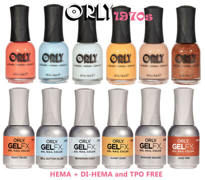 ORLY SPRING 2025 1970's Collection DUO (GelFX + Nail Lacquer)