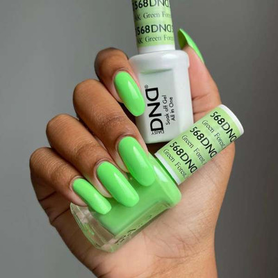 DND - Gel & Lacquer - Green Forest, AK - #568