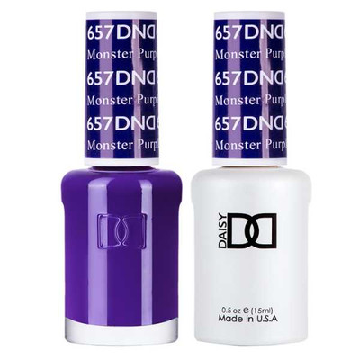 DND - Gel & Lacquer - Monster Purple - #657