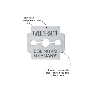 Tweezerman Callus Shaver Blades 20 Pack