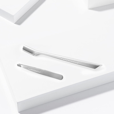Tweezerman Brow Razor and Mini Tweezer Set