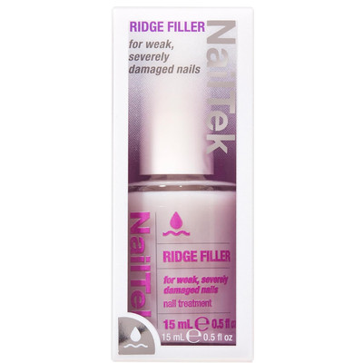 NailTek Ridge Filler Formula 4 - For Weak & Damaged Nails, 0.5 fl oz