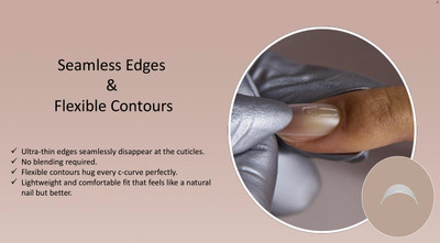 OPI GELevate Soft Gel Extensions Clear Medium Coffin