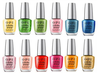 OPI Infinite Shine Make 'Em Jelly Summer 2025 Collection - 14PC Vac Tray Display