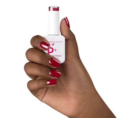 Light Elegance P+ Glitter Gel Polish Red Chandelier - 10 ml