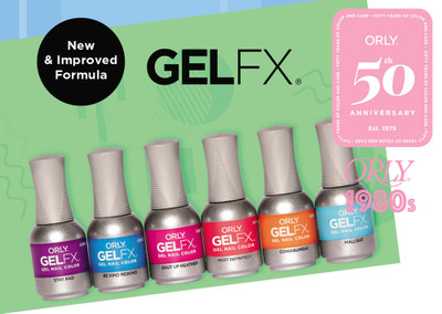 ORLY Gel FX 1980's Limited Edition Summer 2025 Collection 6 PIX