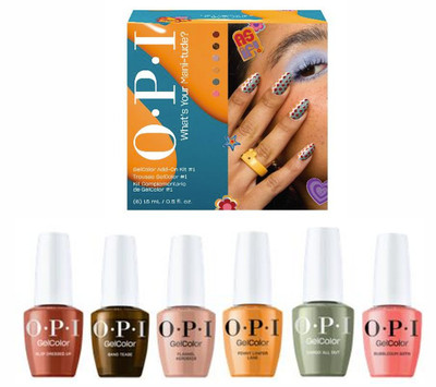 OPI GelColor Fall 2025 What's Your Mani‑tude? Collection ADD-ON Kit #1
