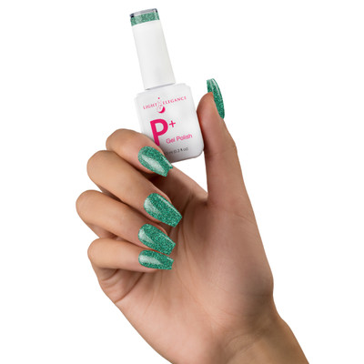 Light Elegance P+ Glitter Gel Polish Sinful - 10 ml