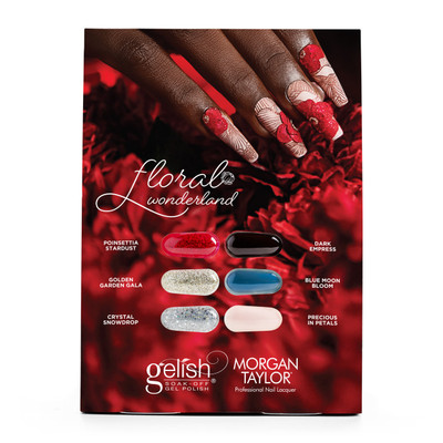 Gelish Soak-Off Gel Holiday Winter 2025 Floral Wonderland collection