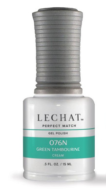 LeChat Perfect Match Gel Polish Green Tambourine - 0.5oz. (15ml)