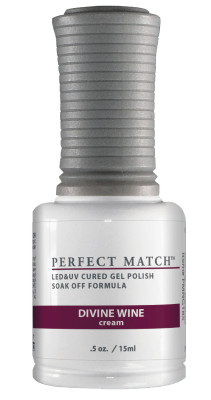 LeChat Perfect Match Gel Polish Divine Wine - 0.5oz. (15ml)