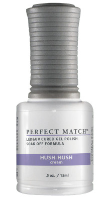LeChat Perfect Match Gel Polish Hush-Hush - 0.5oz. (15ml)