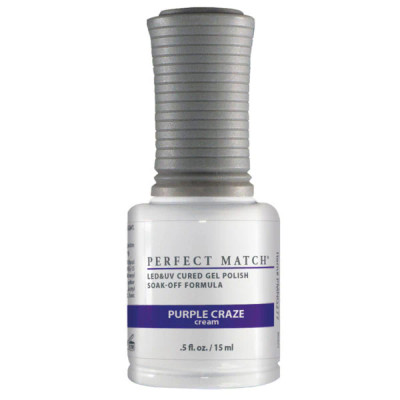LeChat Perfect Match Gel Polish Purple Craze - 0.5oz. (15ml)