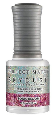 LeChat Perfect Match Sky Dust Glitter Gel Polish Sonic Bloom - 5 oz