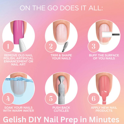 Gelish MINI On The Go Electric Portable Nail File