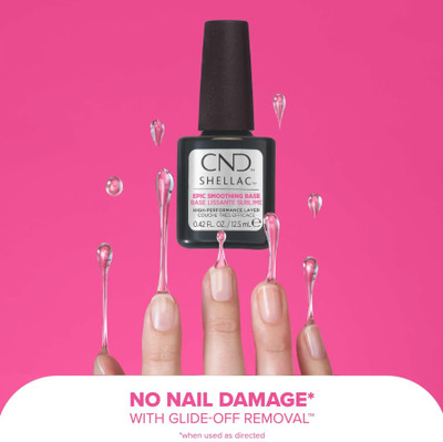 CND Shellac Epic Smoothing Base Coat - 0.42 fl. oz. / 12.5 mL