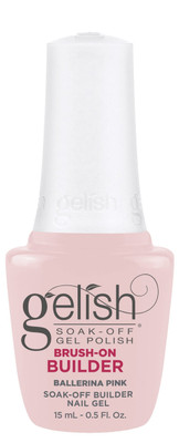 Gelish HEMA-Free Brush-On Builder Ballerina Pink - 15 mL / .5 fl oz