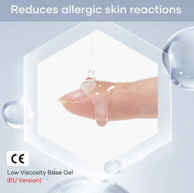 NDi beauty HEMA - Free Glass Finish Gel Base - .5 oz