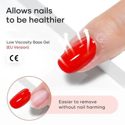 NDi beauty HEMA - Free Glass Finish Gel Base - .5 oz