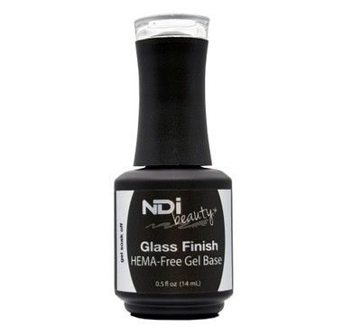 NDi beauty HEMA - Free Glass Finish Gel Base - .5 oz