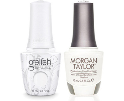Gelish & Morgan Taylor Black & White Colors Duo Pack