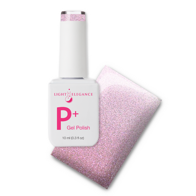 Light Elegance P+ Glitter Gel Polish Cheshire Charm - 10 ml