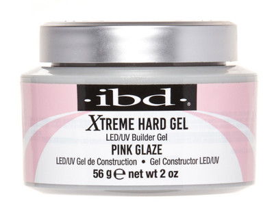 IBD Hard Gel LED/UV Xtreme Builder Gel Pink Glaze - 56 g / 2 oz