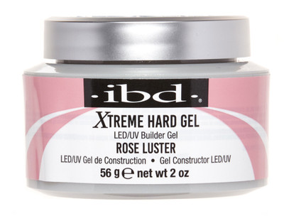 IBD Hard Gel LED/UV Xtreme Builder Gel Rose Luster - 56 g / 2 oz
