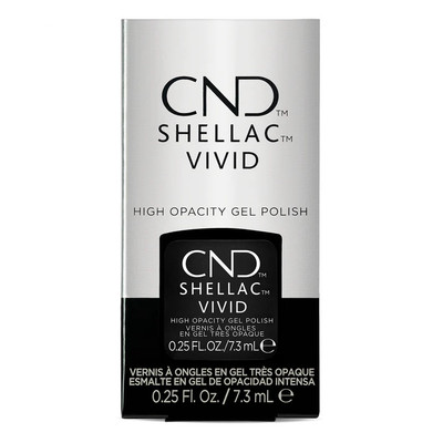 CND SHELLAC VIVID Black Tuxedo - 0.25 fl. oz. / 7.3mL