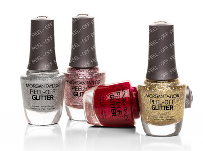 Morgan Taylor Peel-Off Glitter Nail Polish 4-Pack - 50% OFF