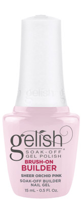Gelish HEMA-Free Brush-On Builder Sheer Orchid Pink - 15 mL / .5 fl oz